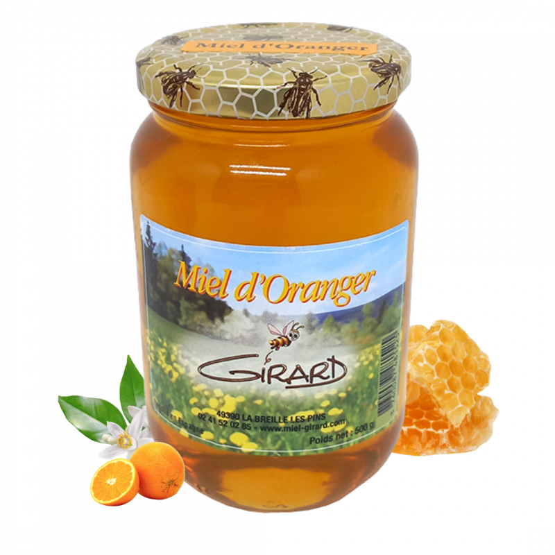 Miel d'Oranger : un miel aux saveurs douces et fruitées - Miels Girard
