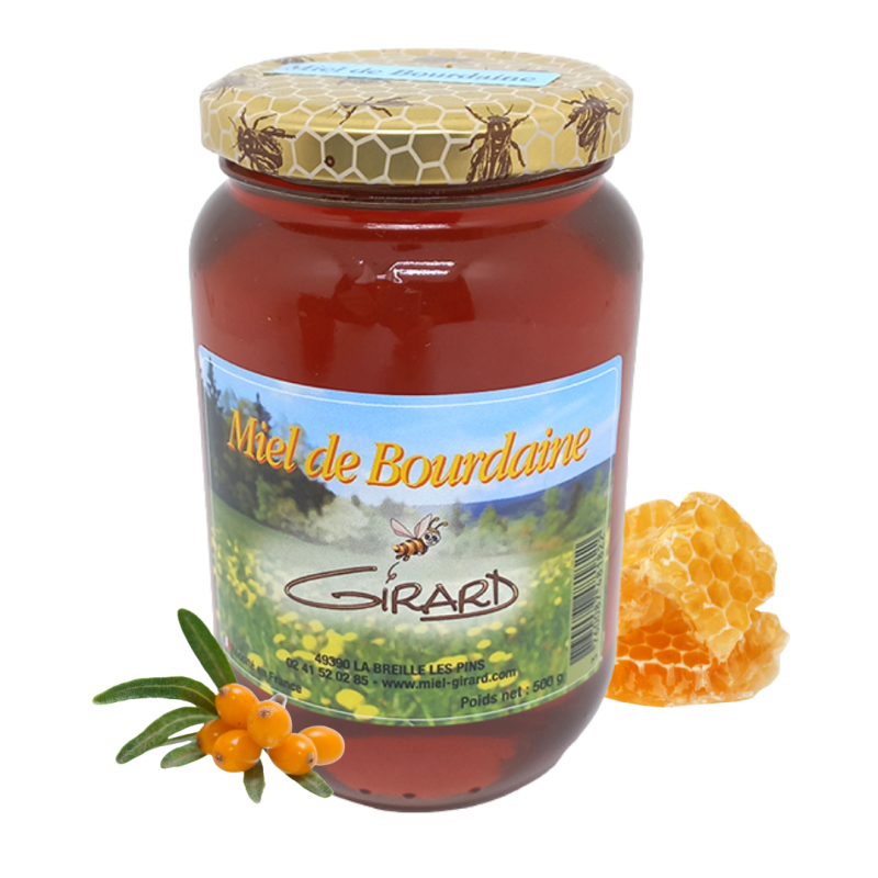 Miel de Bourdaine récolté dans le Val de Loire - Miels Girard